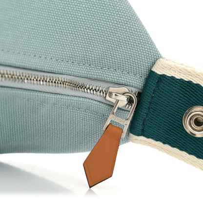 Hermes Canvas Small Bride-A-Brac Pouch Eucalyptus 7 of 8