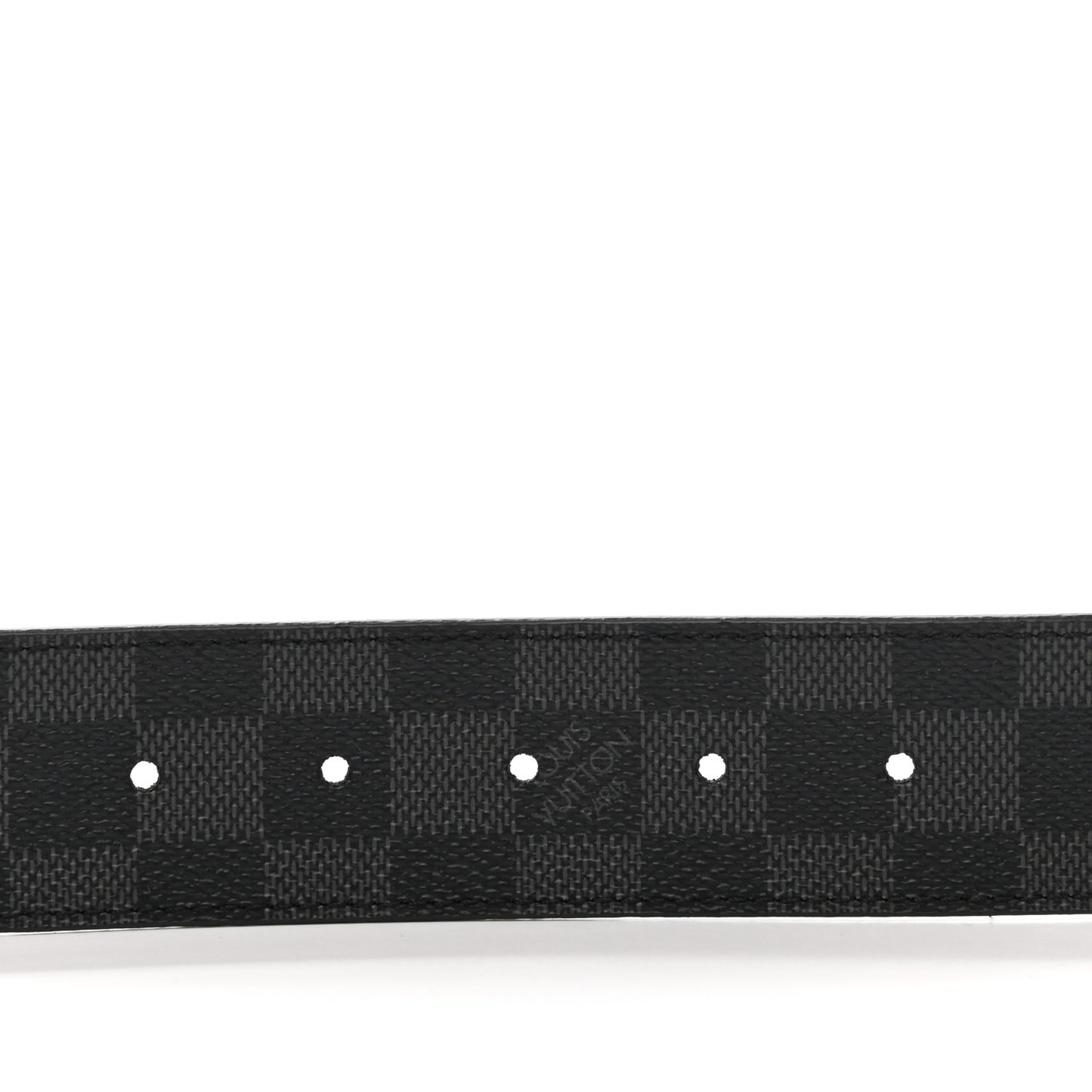 Damier Graphite Calfskin 40mm LV Initiales Reversible Belt 105 42