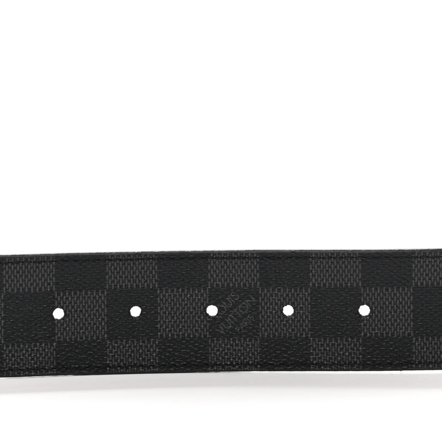 Louis Vuitton Damier Graphite Calfskin 40mm LV Initiales Reversible Belt 105 42 3 of 5