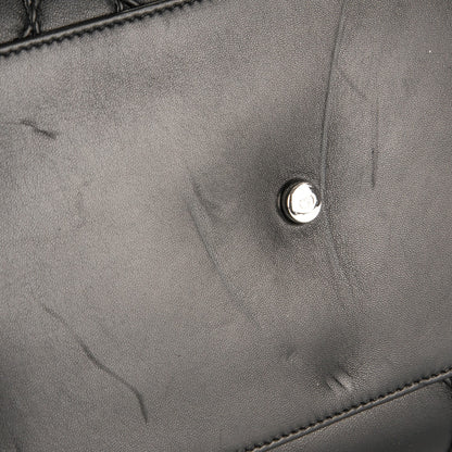 Christian Dior Lambskin Cannage Granville Polochon Black 8 of 8