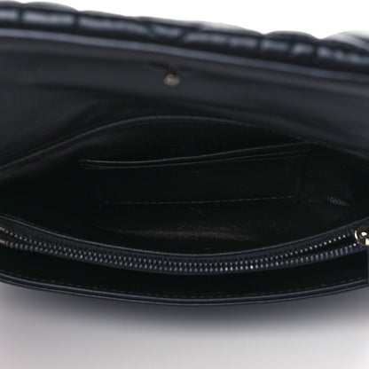 Christian Dior Calfskin Macrocannage Mini Caro Bag Black 5 of 9