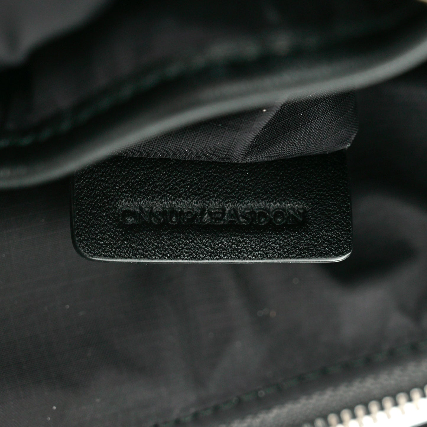 Nylon Neo Crossbody Bag Charcoal Grey