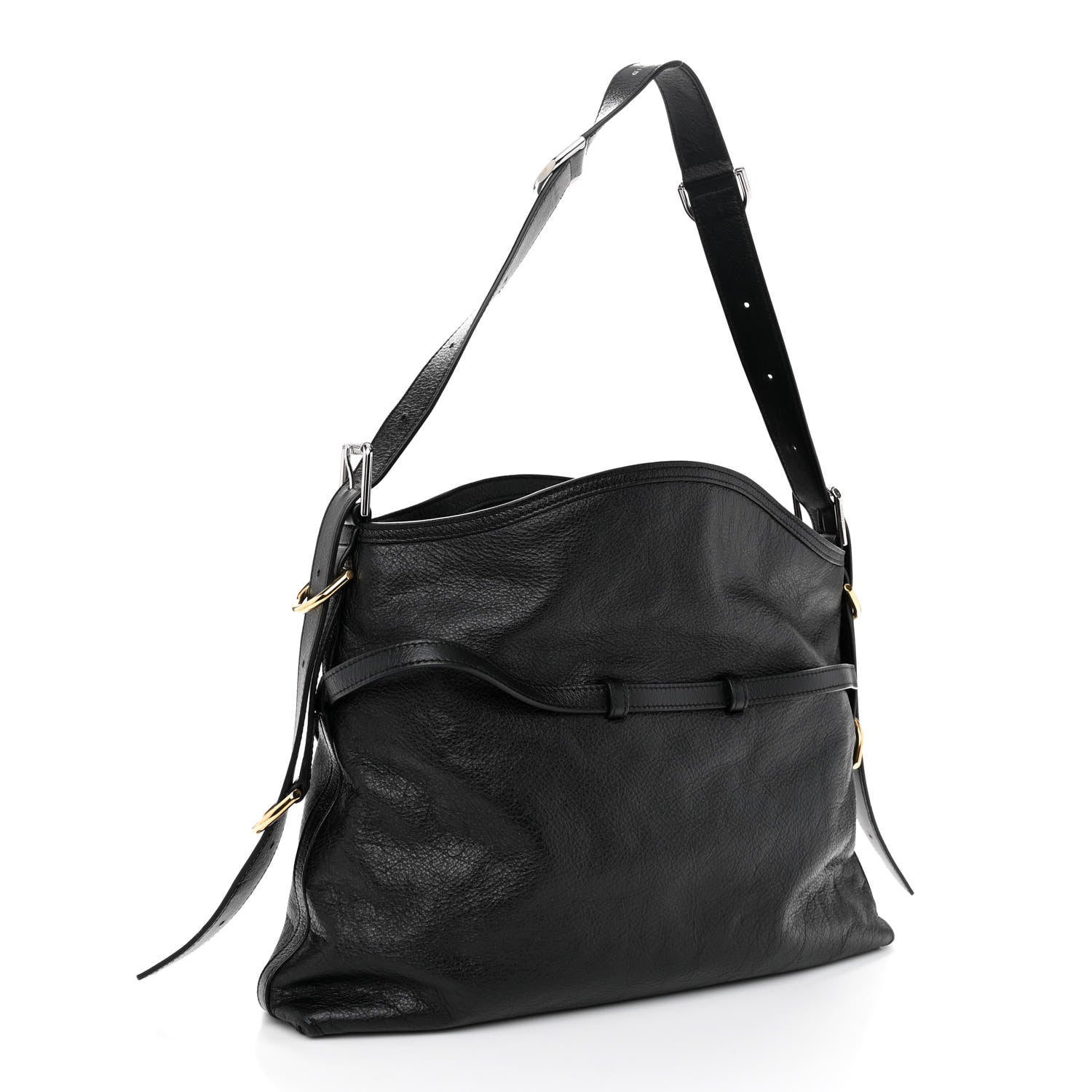 Givenchy Calfskin Medium Voyou Bag Black 3 of 10