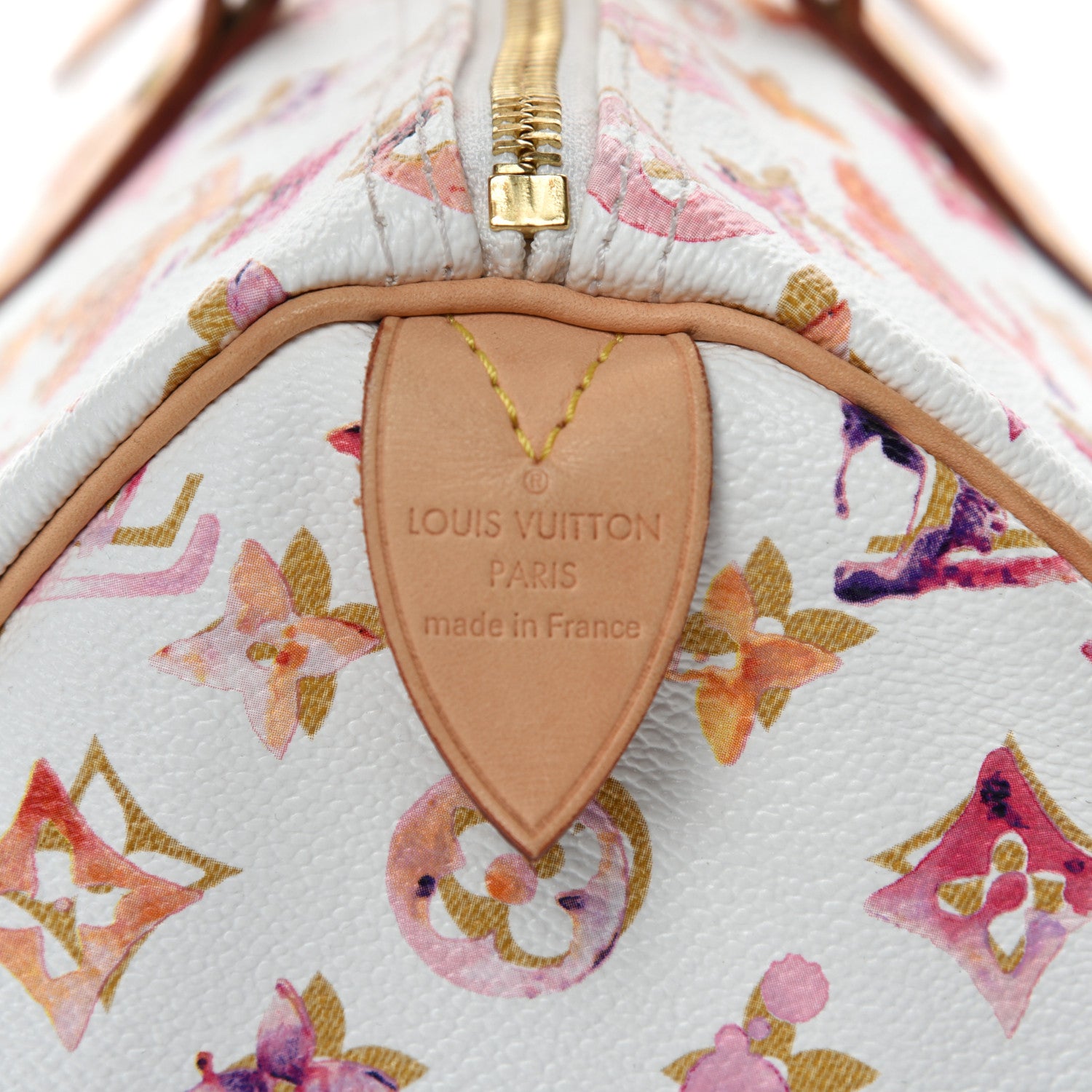 Louis Vuitton Watercolor Aquarelle Speedy 35 White 8 of 10
