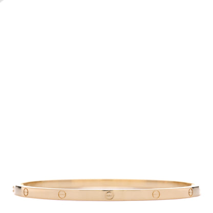 Cartier 18K Yellow Gold Small LOVE Bracelet 19 2 of 5