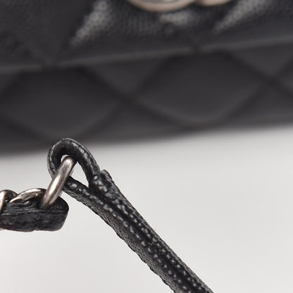 Chanel Caviar Quilted Mini Coco Handle Flap Black 16 of 18
