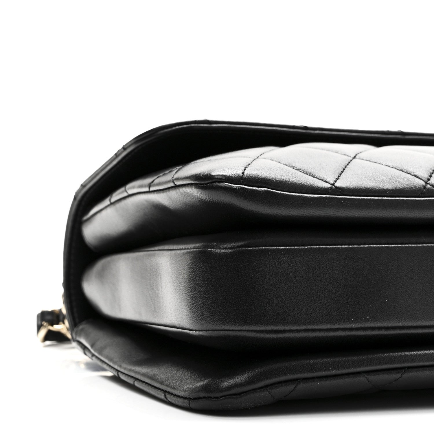 Chanel Lambskin Quilted Small Trendy CC Dual Handle Flap Bag Black 9 of 10