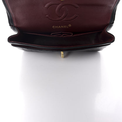 Chanel Lambskin Quilted Small Double Flap Black 5 of 11