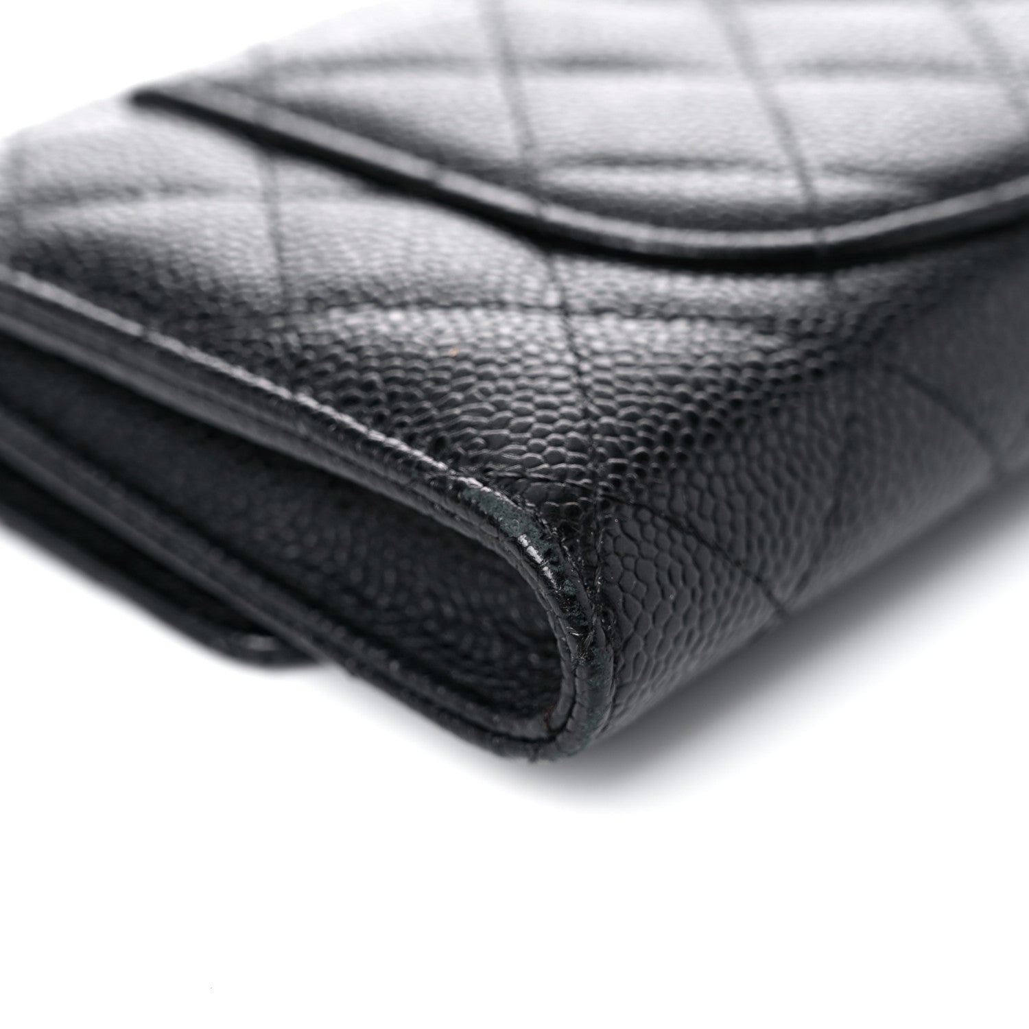Chanel Caviar Quilted Travel Wallet Black 15 of 16