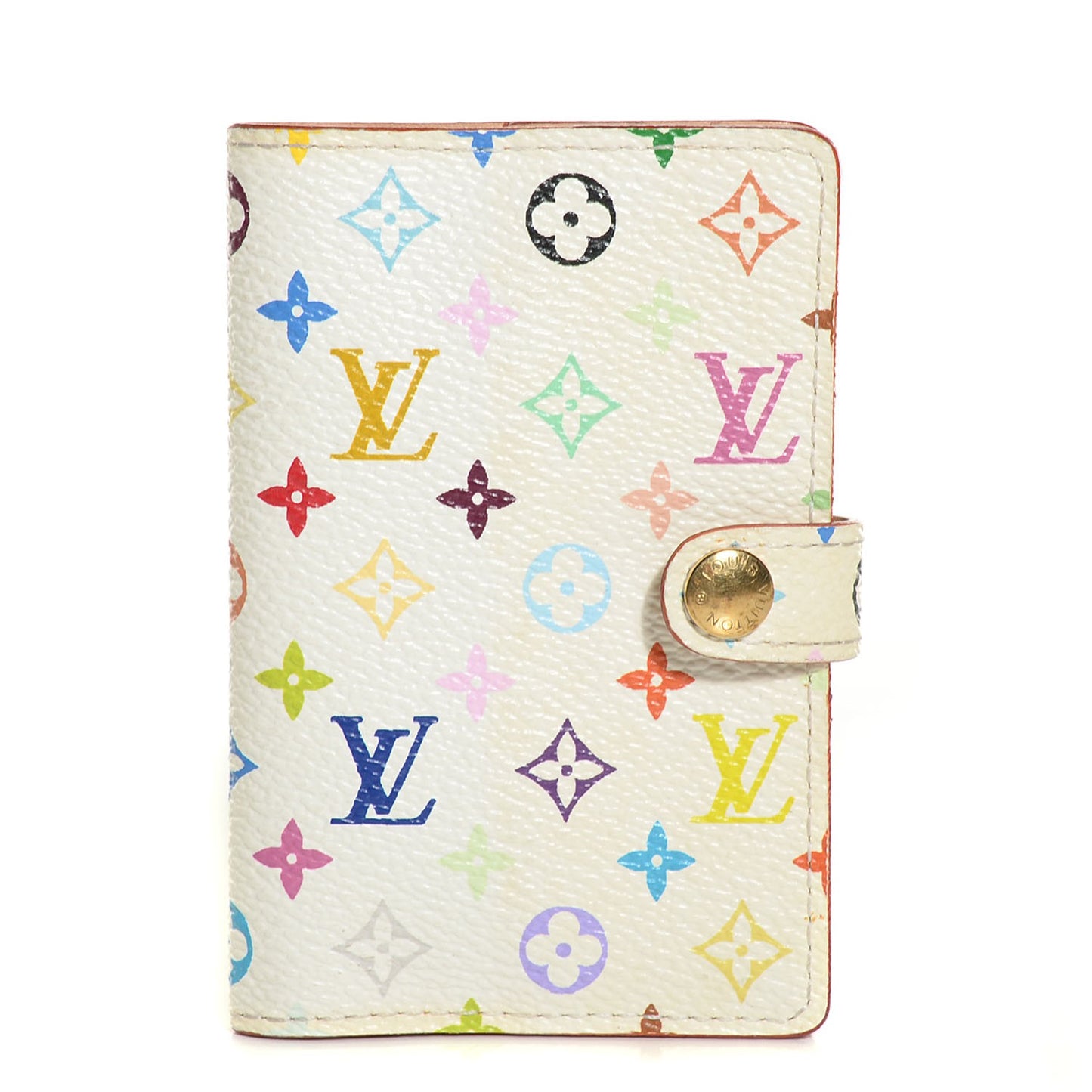 Monogram Multicolor Carnet de Bal Mini Agenda Cover White