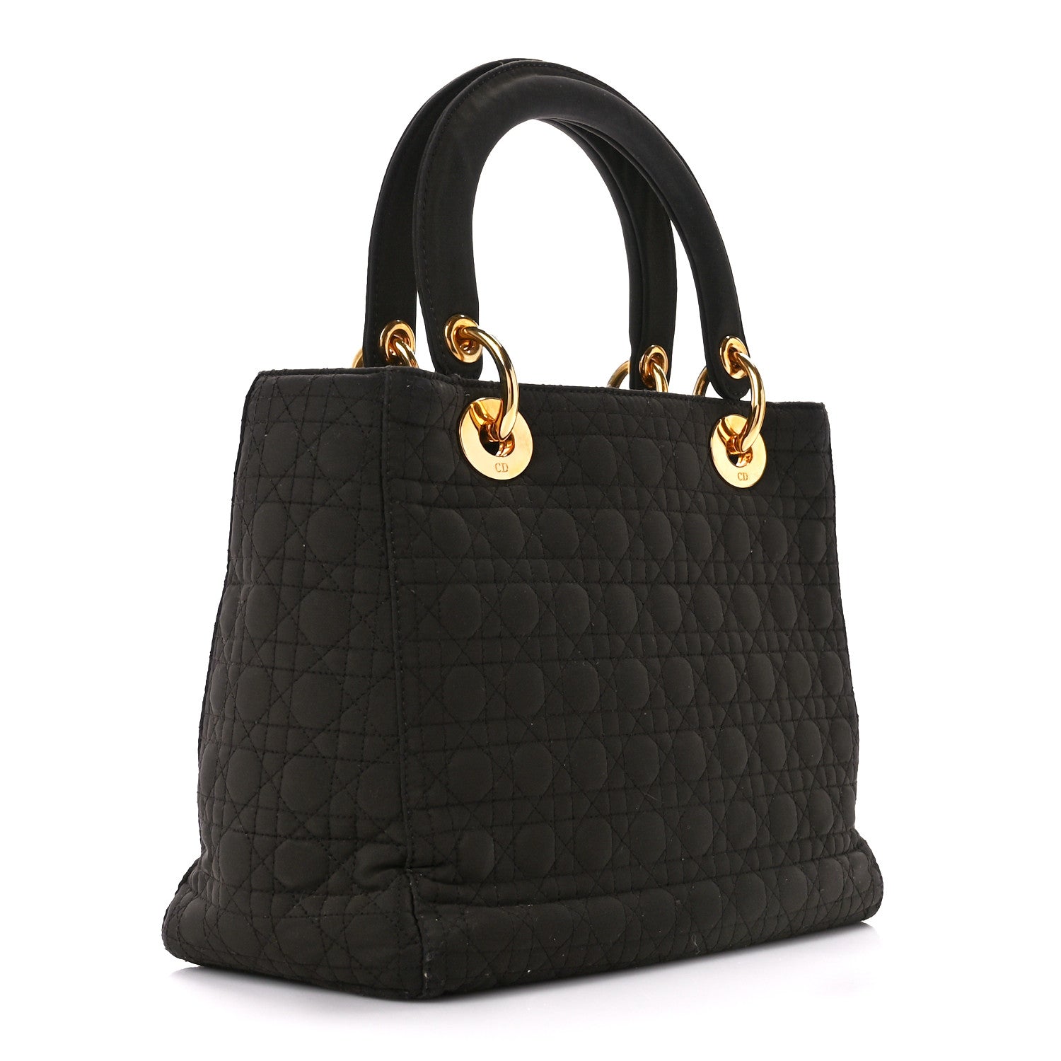 Christian Dior Nylon Cannage Medium Lady Dior Dark Brown 3 of 10