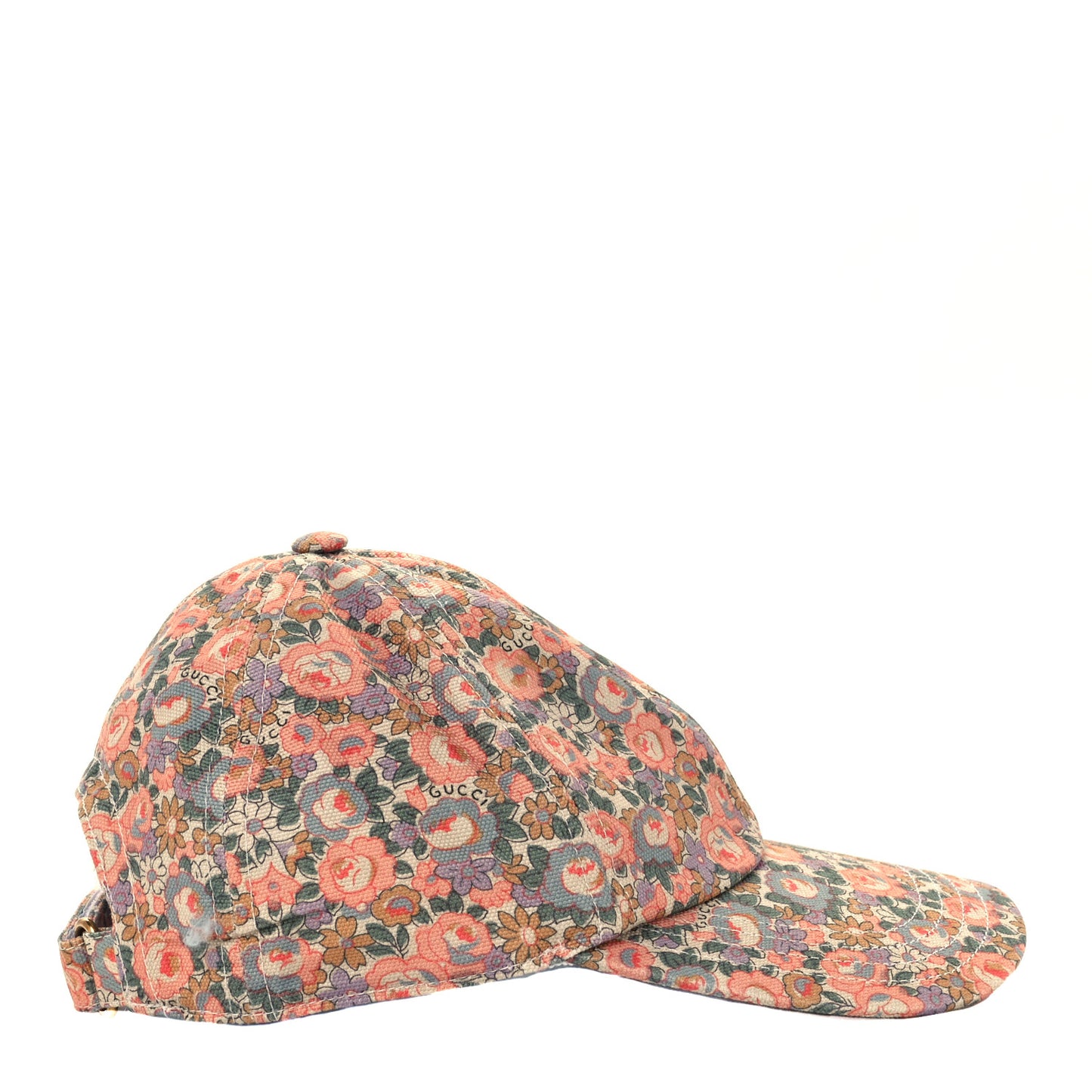 X LIBERTY OF LONDON Canvas Infinity Abbey Baseball XS Hat Perfect Pink Ivory