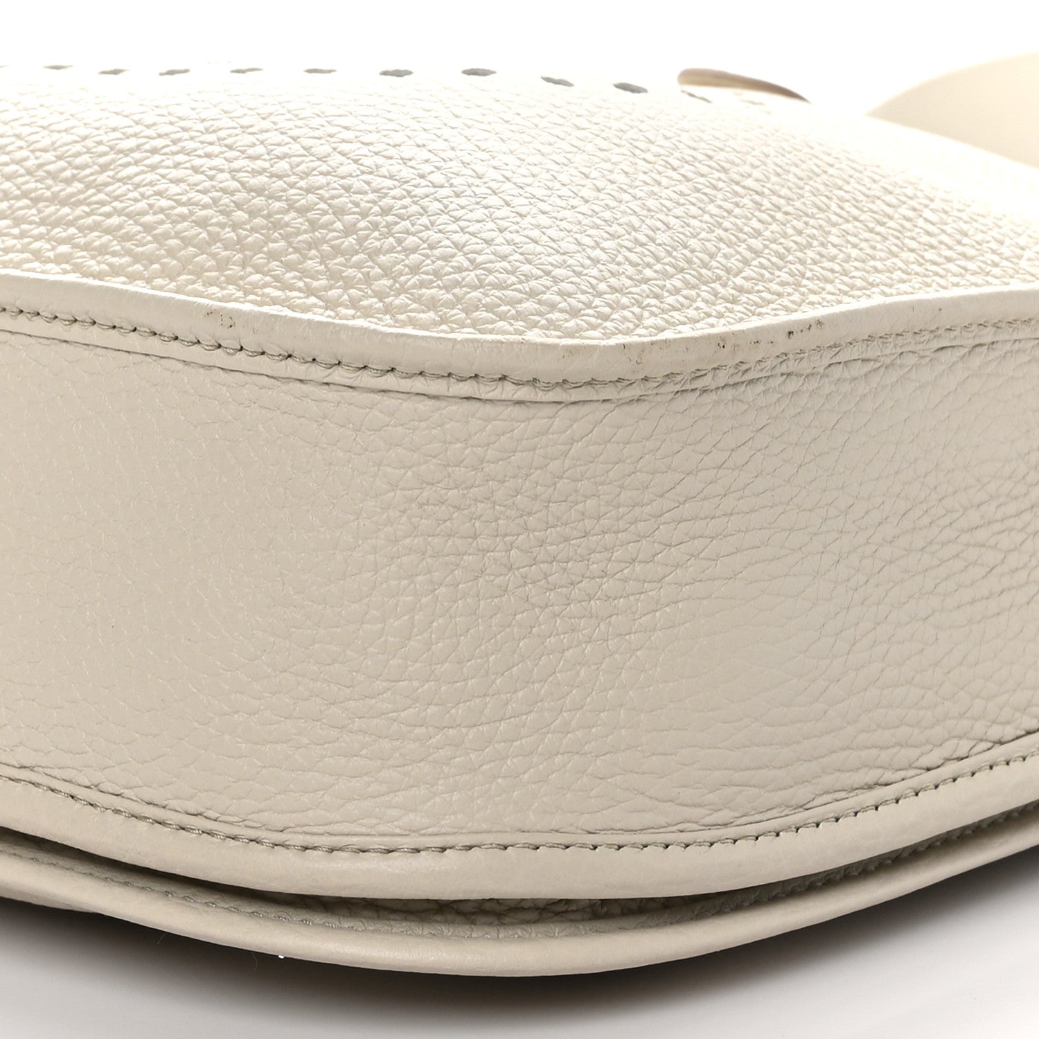 Hermes Taurillon Clemence Evelyne III PM Craie 9 of 10