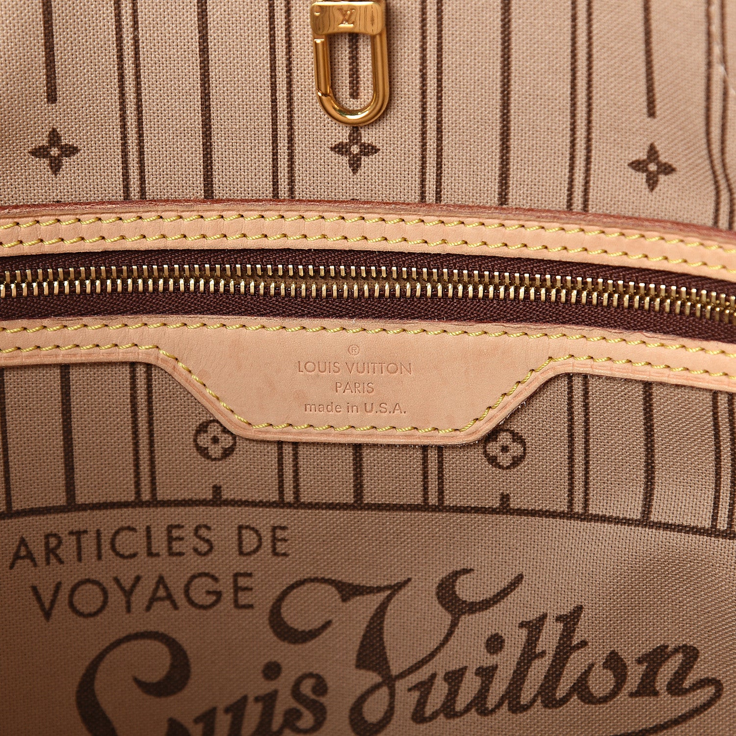 Louis Vuitton Monogram Neverfull MM 5 of 8