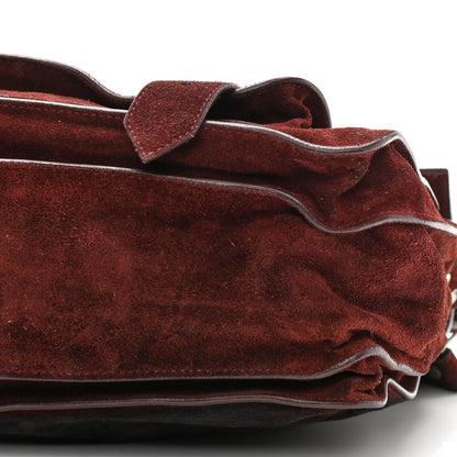 Proenza Schouler Suede Medium PS1 Satchel Oxblood 11 of 14