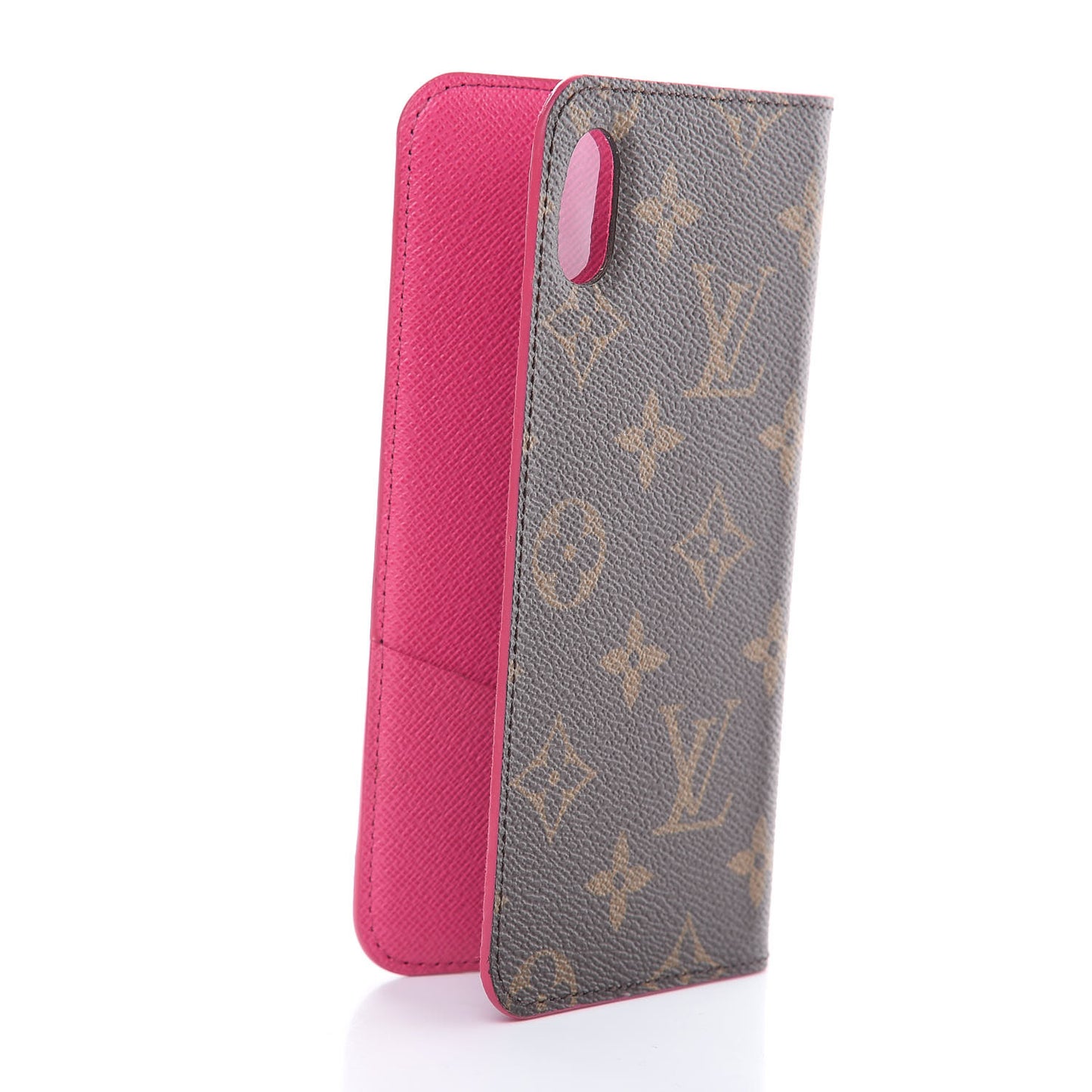 Monogram iPhone XS Max Folio Case Rose Pop