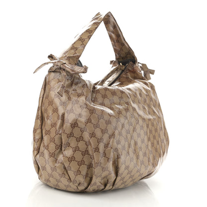 Gucci Crystal Monogram Hysteria Hobo 3 of 10