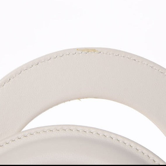 Christian Dior Lambskin Cannage Small My Lady Dior White 10 of 11