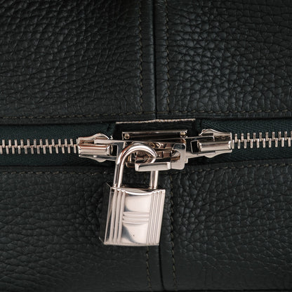 Hermes Taurillon Clemence Victoria II 35 Vert Fonce 8 of 8