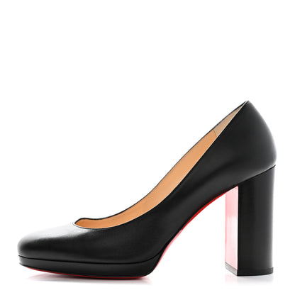 Christian Louboutin Nappa Kabetts 100 Pumps 39 Black Lucido 1 of 10