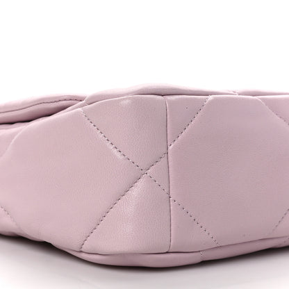 Chanel Lambskin Quilted Medium Chanel 19 Flap Light Pink 7 of 8