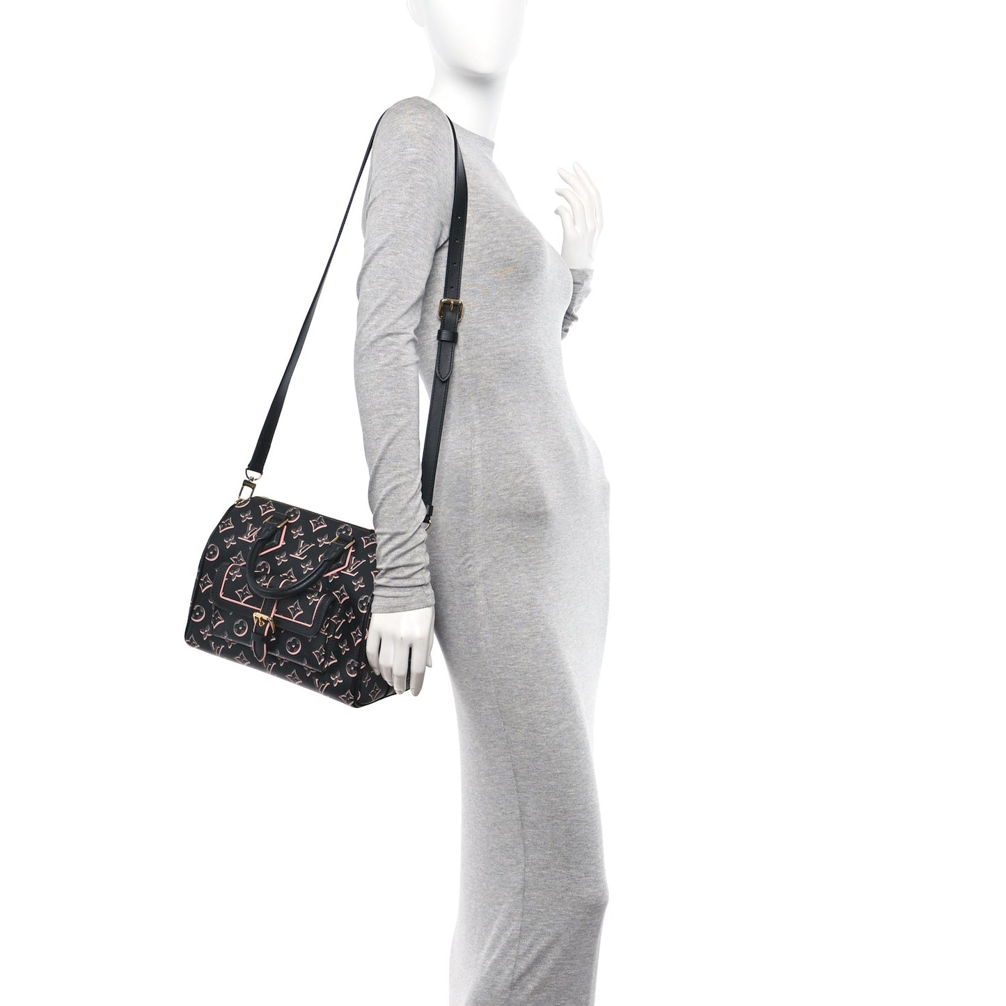 Monogram Fall for You Speedy Bandouliere 25 Black