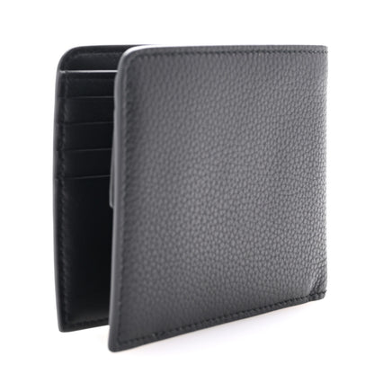 Christian Dior Grained Calfskin Bi-Fold Wallet Black 3 of 6