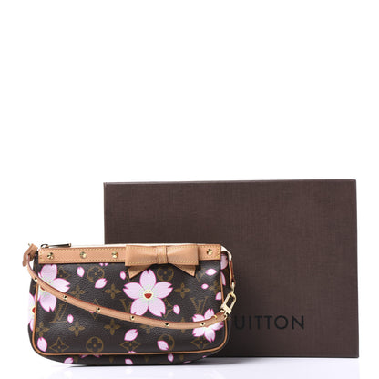 Louis Vuitton Monogram Cherry Blossom Pochette Accessories Brown 10 of 10