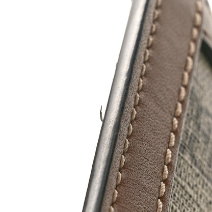 Gucci GG Supreme Monogram Medium Padlock Tote Beige Cuir 11 of 13