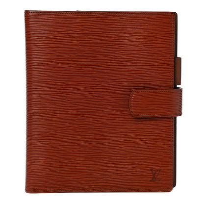 Louis Vuitton Epi Large Ring Agenda Cover Fawn 1 of 12