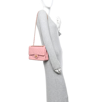 Chanel Lambskin Quilted Medium Double Flap Light Pink 2 of 16