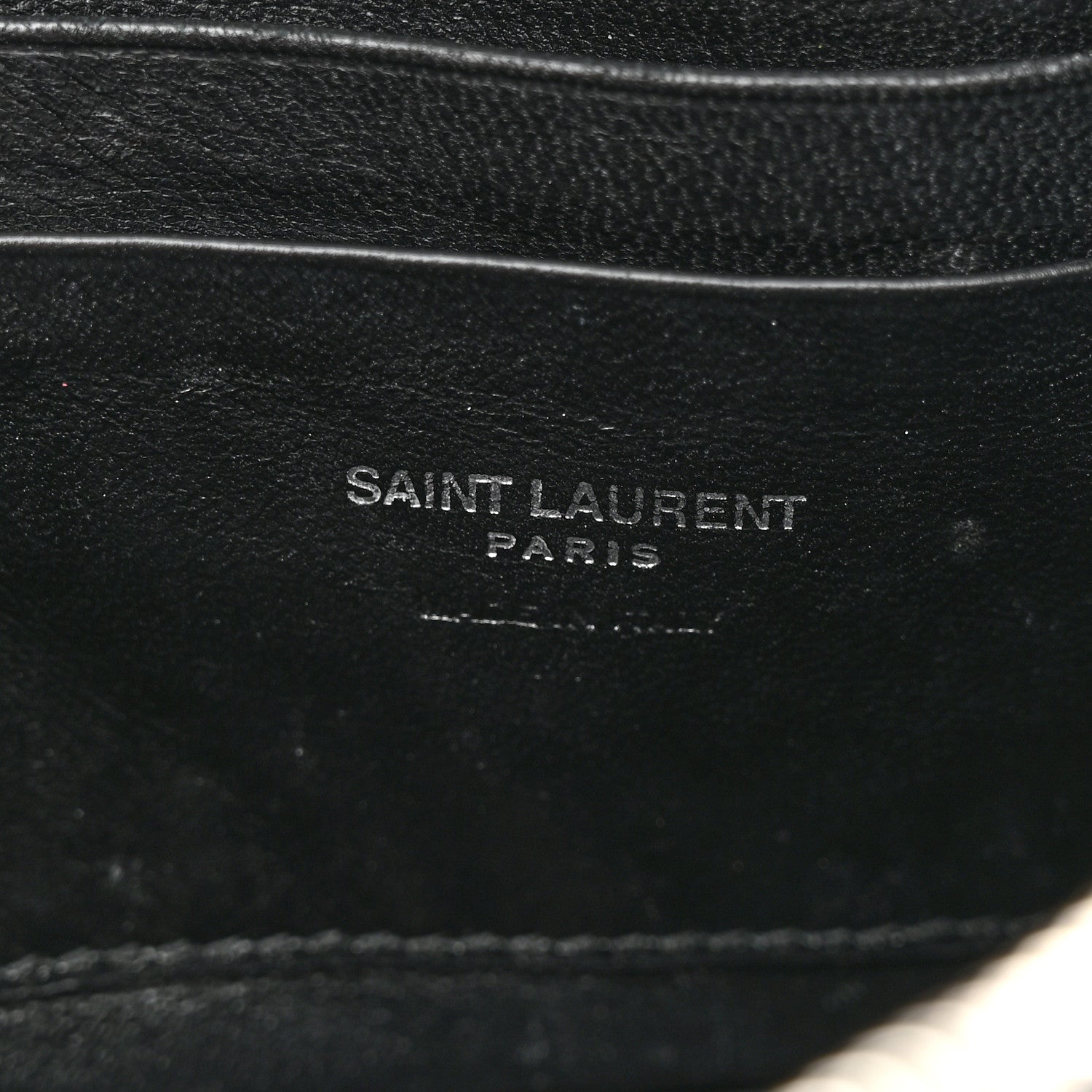 Saint Laurent Grain De Poudre Matelasse Monogram Mini Lou Camera Bag Black 6 of 13