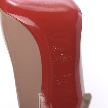 Christian Louboutin Patent Pigalle 85 Pumps 36.5 Nude 7 of 7