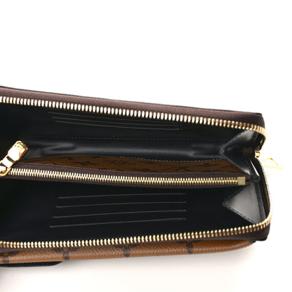 Louis Vuitton Reverse Monogram Metis Vertical Zippy Wallet 5 of 12