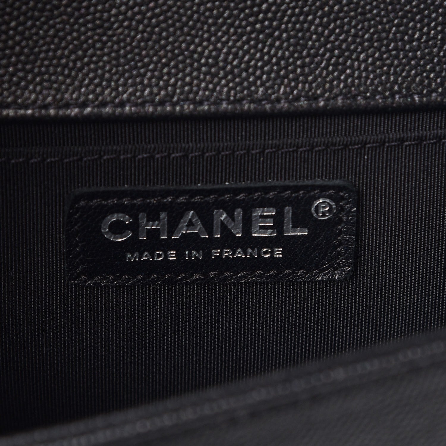 Chanel Caviar Quilted Medium Boy Flap So Black 6 of 8