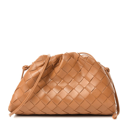 Bottega Veneta Nappa Intrecciato The Mini Pouch Carmel 1 of 9