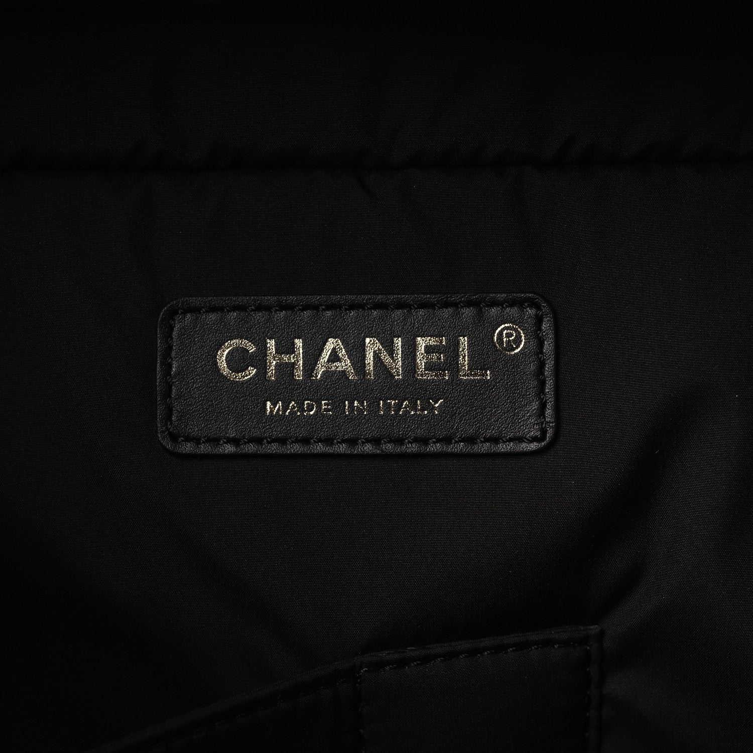 Chanel Shiny Grained Calfskin Quilted Large Travel Bowling Bag Black 5 of 11