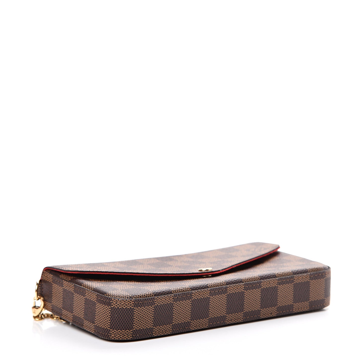 Damier Ebene Pochette Felicie Chain Wallet