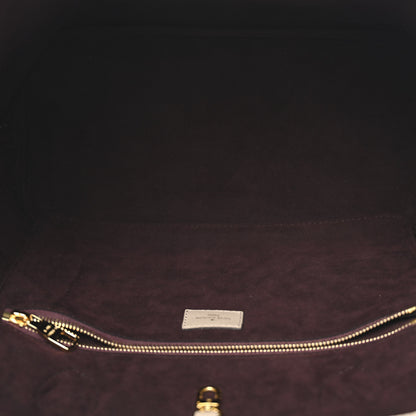 Louis Vuitton Empreinte Monogram Giant Neverfull MM Tourterelle 6 of 10
