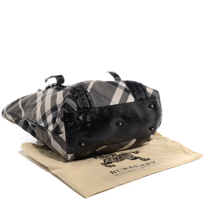 Burberry Nylon Beat Check Medium Victoria Tote 6 of 18