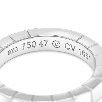 Cartier 18K White Gold Lanieres Ring 47 4 4 of 5