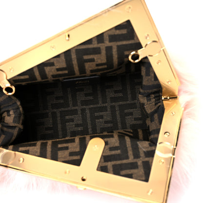Fendi Fox Fur Shiny Nappa Small Fendi First Dizzie Light Rose 5 of 9