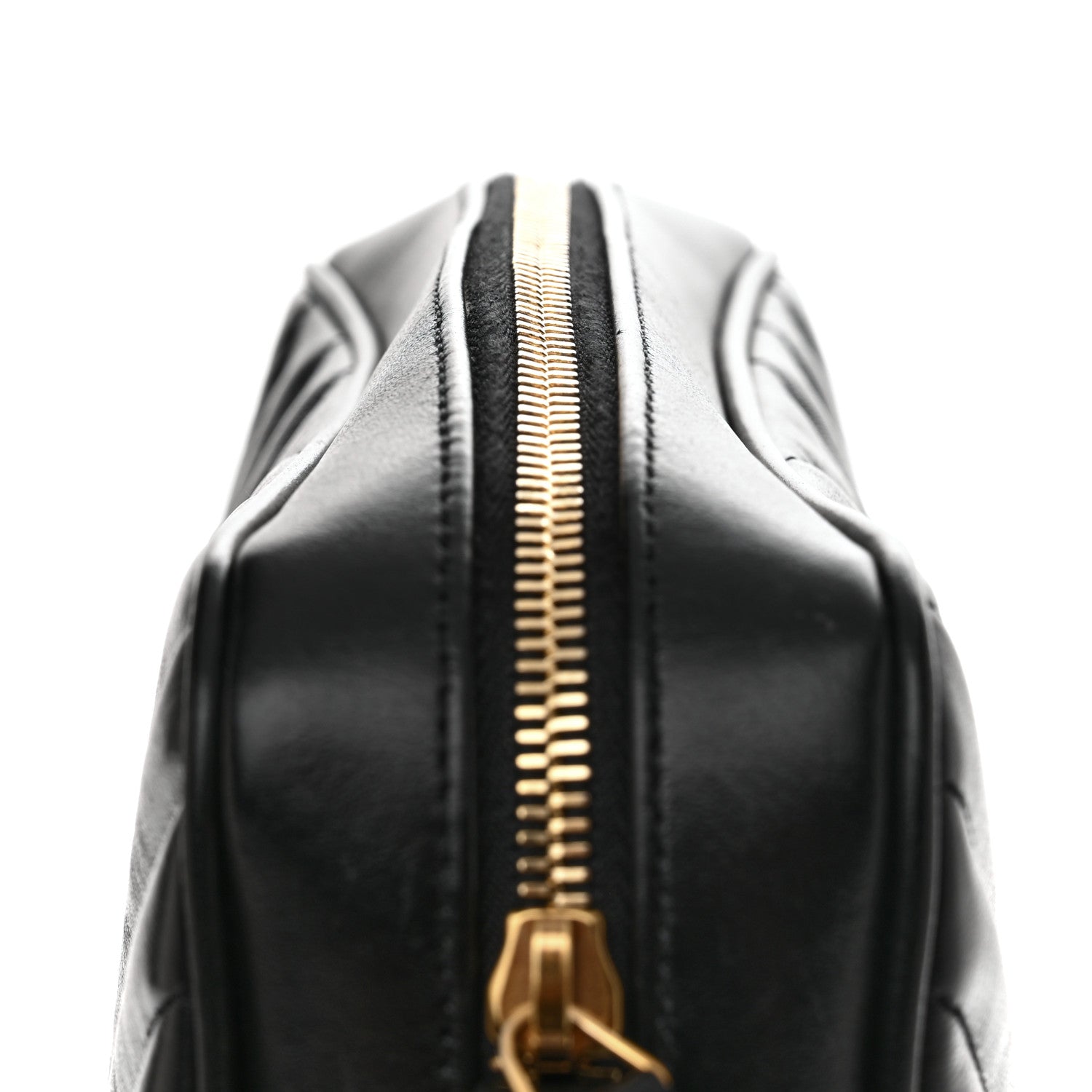 Saint Laurent Calfskin Matelasse Monogram Lou Camera Bag Black 11 of 11
