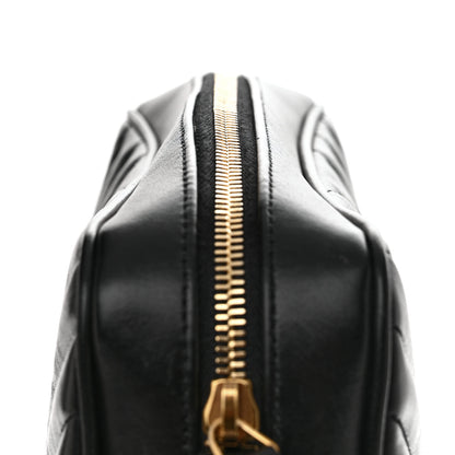 Saint Laurent Calfskin Matelasse Monogram Lou Camera Bag Black 11 of 11