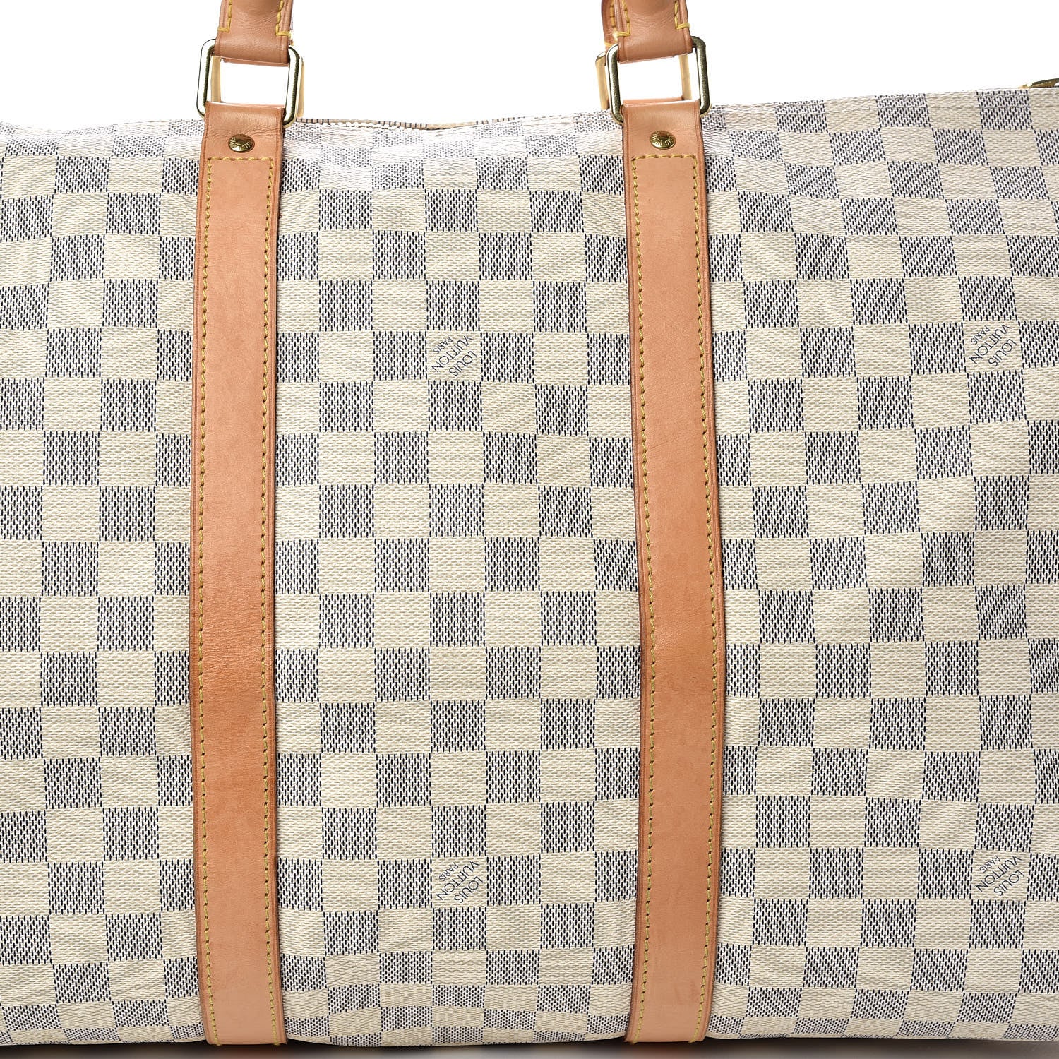 Louis Vuitton Damier Azur Keepall 50 14 of 15