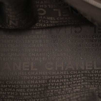 Chanel Caviar Square Stitched Large Satchel Dark Brown 5 of 16