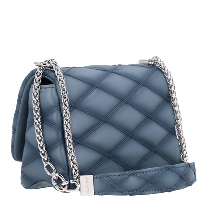 Louis Vuitton Lambskin Malletage GO-14 PM NM Denim Blue 4 of 10