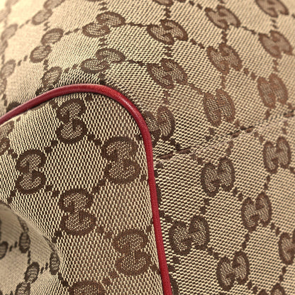 Gucci Monogram Large Sukey Tote Dark Red 9 of 12