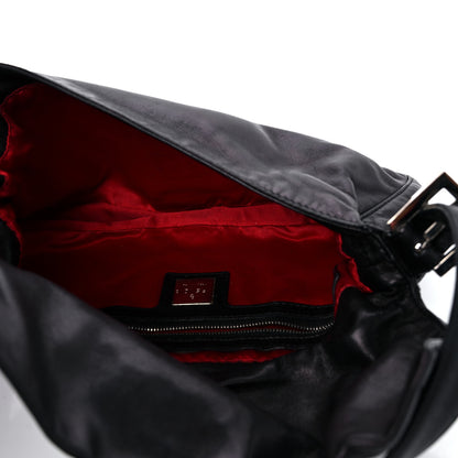 Fendi Nappa Baguette Black 5 of 11