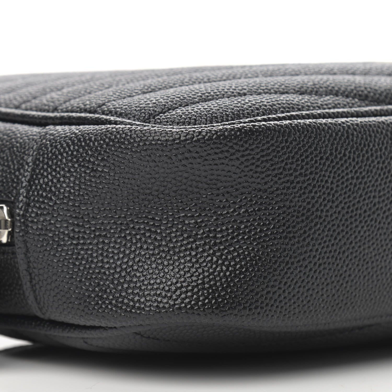 Saint Laurent Grain De Poudre Matelasse Monogram Mini Lou Camera Bag Storm 8 of 9